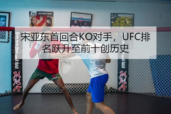 宋亚东首回合KO对手，UFC排名跃升至前十创历史